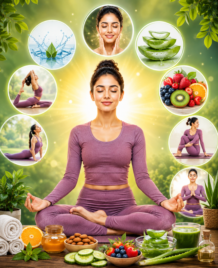 Yoga for Skin Health and Natural Glow