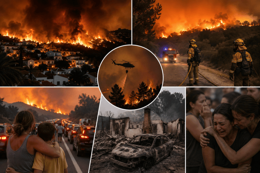 At Least 11 Dead as Wildfire Consumes Southern Spain’s Sierra Bermeja