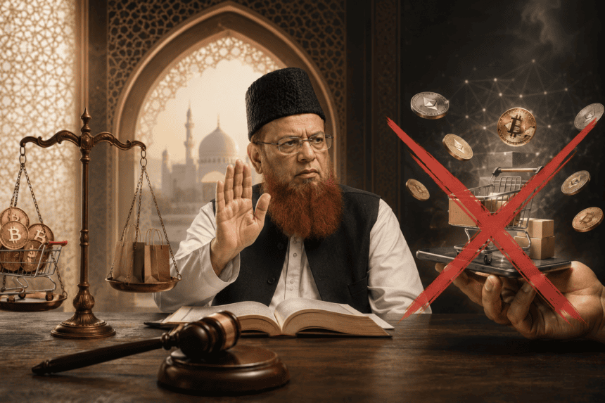 Mufti Taqi Usmani rules crypto-based transactions impermissible under Sharia