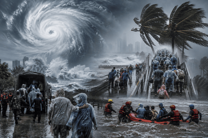 Typhoon Bavi forces mass evacuations across China’s eastern coastline