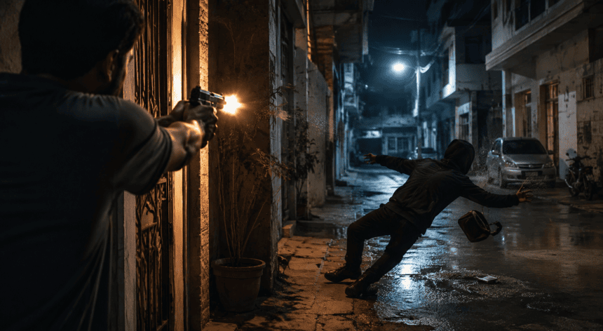 Karachi resident kills armed robber in self-defense, police say