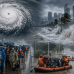Typhoon Bebinca: China evacuates nearly two million as storm hits Shanghai