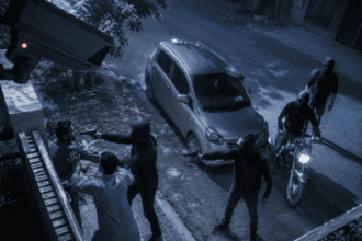 Armed pair strips residents of valuables in brazen daylight robbery