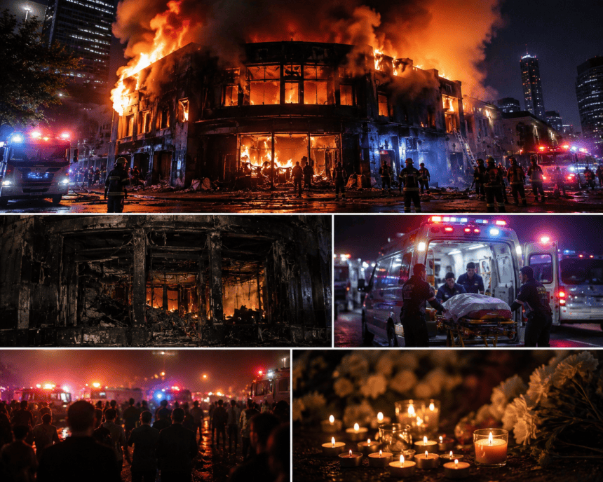 Fire at Bangkok Pub Kills 27; Safety Violations Suspected