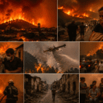 Walls of Flame: Spanish Residents Describe Desperate Escapes from Wildfires