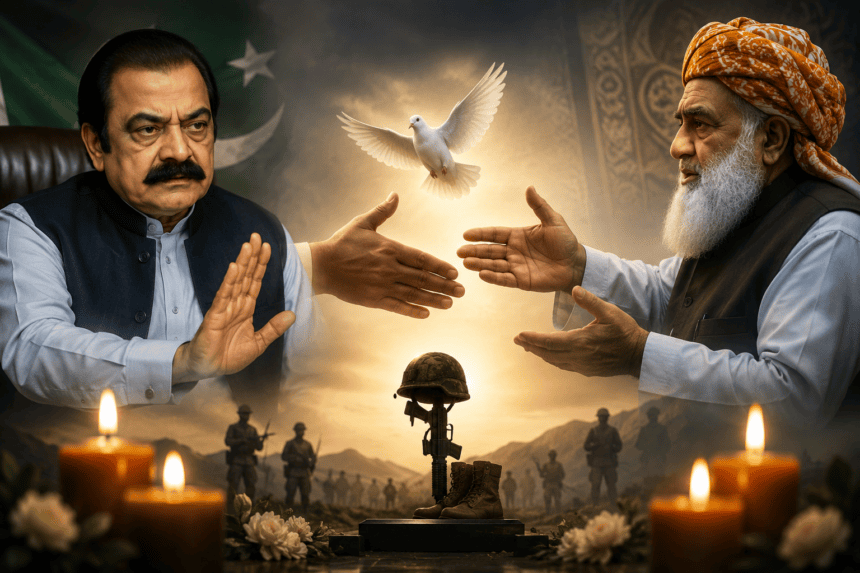 Sanaullah calls JUI-F chief’s remarks on martyrs ‘inappropriate’ but unintended