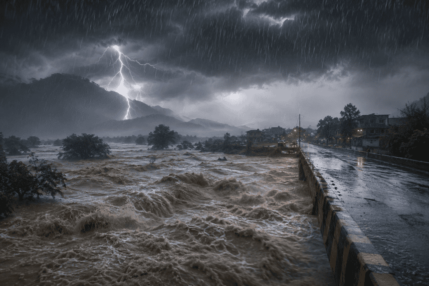 Met Office warns of flash floods as heavy rains lash the country