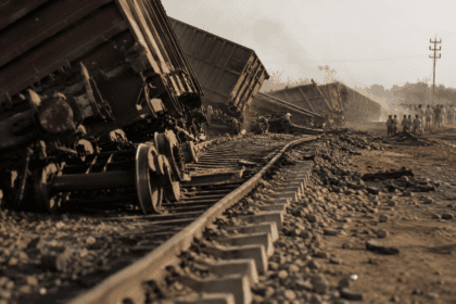 Train traffic halted as freight derailment blocks main line near Matiari
