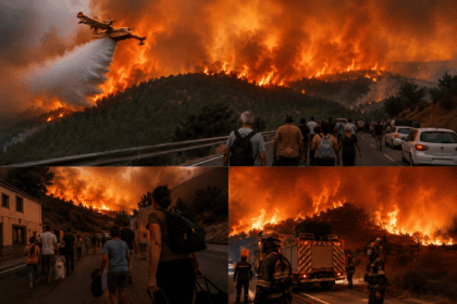 Hundreds flee as wildfire tears through Spain’s Valencia region