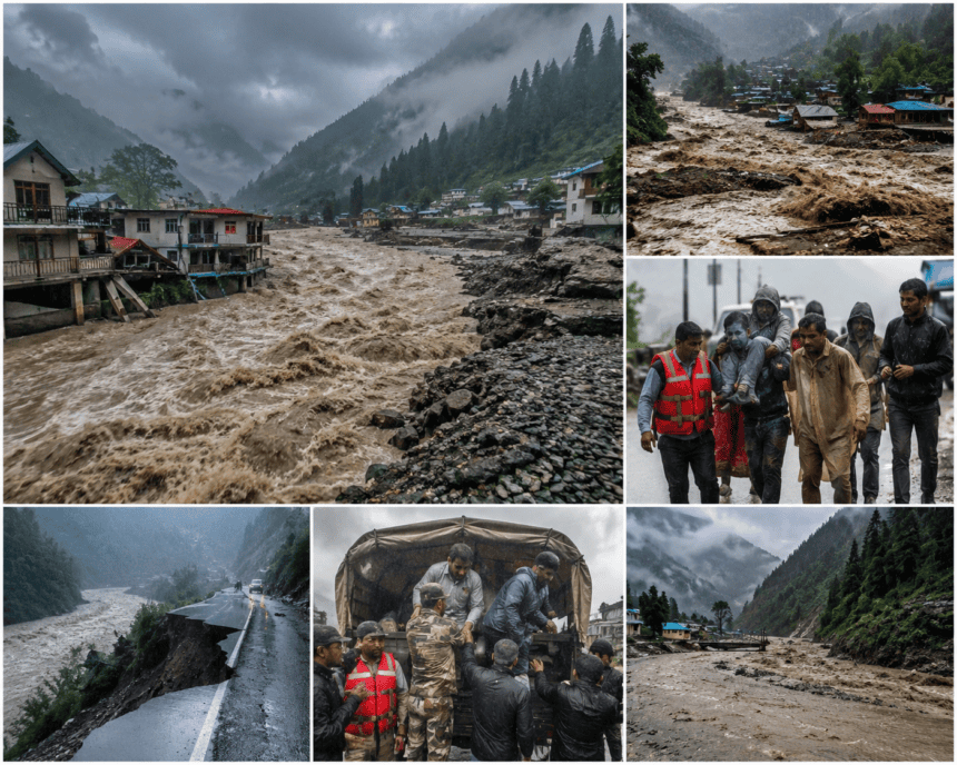 Cloudburst triggers flash flooding in Kaghan, hundreds evacuated