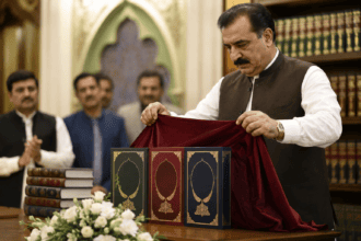 Minister Khichi Unveils First Three Volumes of Revised Historical Urdu Dictionary