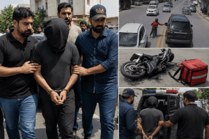 DHA road rage suspect arrested after viral assault on delivery rider