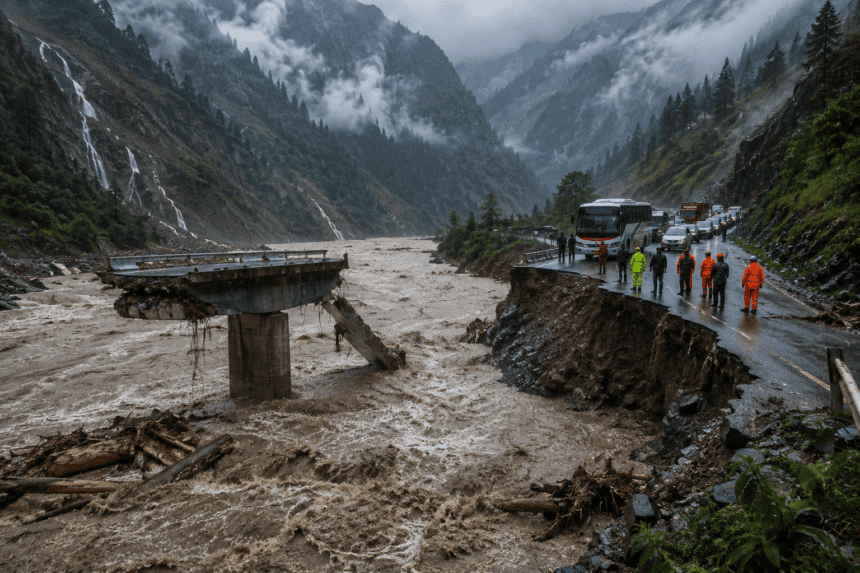 Floods Sever Links Across Gilgit-Baltistan as Infrastructure Collapses
