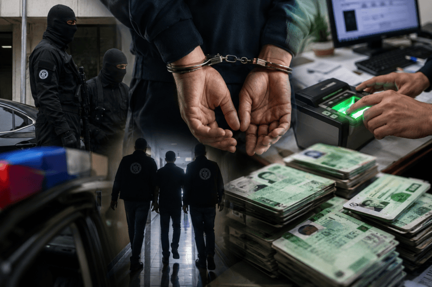 FIA Arrests NADRA Officials Over Fake Identity Documents for Afghan Nationals