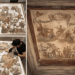 Rare Pompeii Ceiling Reconstructed from Thousands of Ceramic Fragments