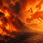 Wildfires rip through European forests as heatwaves return