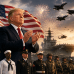 Trump marks 250 years of U.S. military, touts 'unmatched' strength