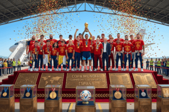 Spain’s World Cup Champions Return to Hero’s Welcome in Madrid as a Million Fans Prepare to Celebrate Second Star