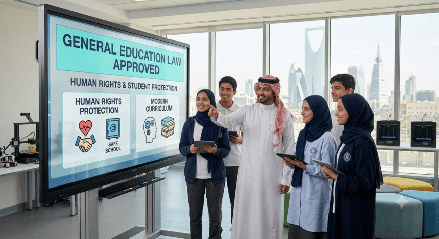 Saudi Arabia Approves New General Education Law, Strengthens Human Rights Protection