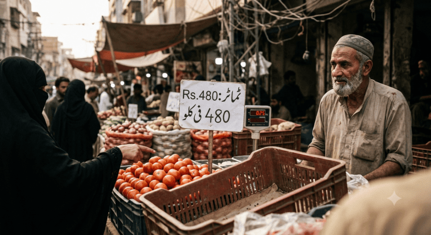 Tomato Prices Skyrocket Across Pakistan Amid Supply Shortages