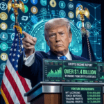 Trump reports over $1.4bn in income from crypto ventures