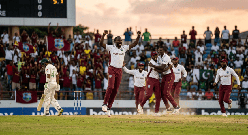 West Indies crush Pakistan by 90 runs in first Test