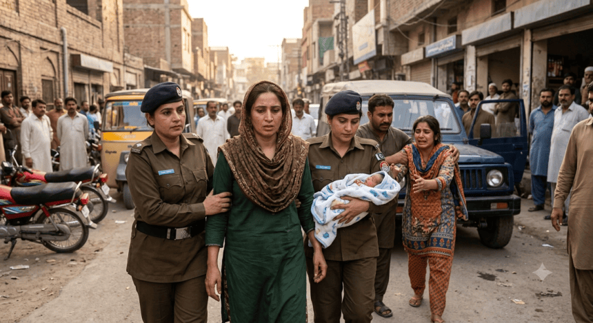Lahore police arrest woman for kidnapping 12-day-old newborn from hospital