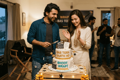Sana Javed and Farhan Saeed Celebrate Shoot Wrap of ‘Bas Tera Saath Ho’