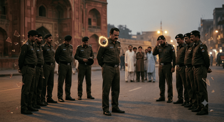 Lahore SHO, 11 others suspended following illegal raid