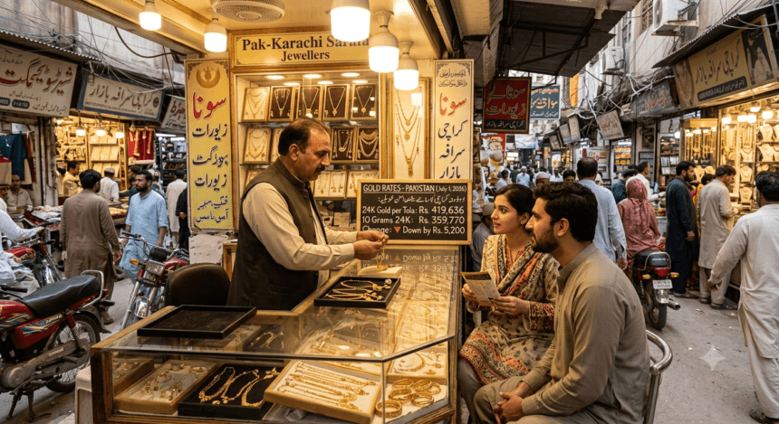 Gold prices further decrease in Pakistan – July 1, 2026