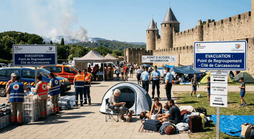 Wildfires Force Mass Evacuations Outside Bordeaux as Spain Records First Fatality
