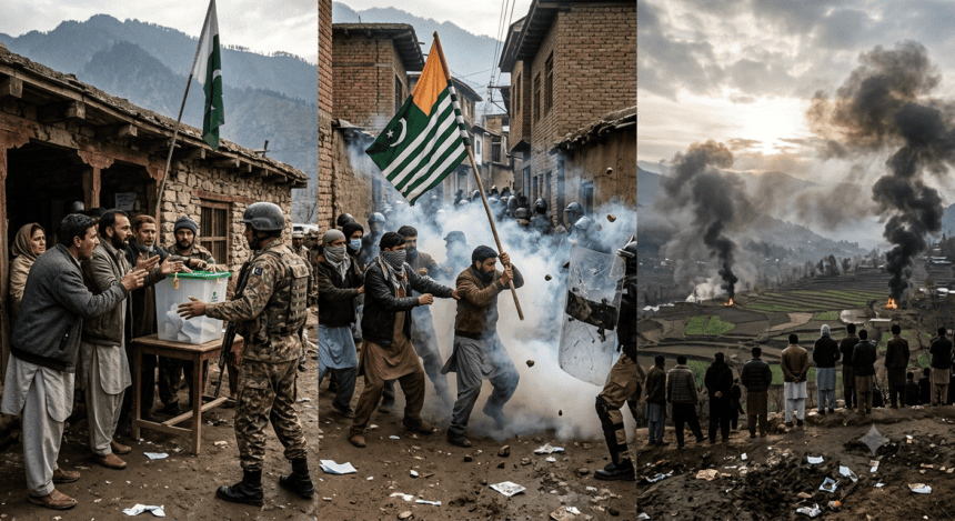 Violence Mars Opening Hours of Contested Kashmir Polls
