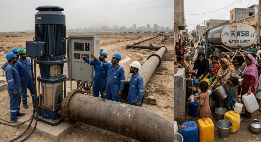 Karachi Braces for Water Crisis Following Dhabeji Power Failure
