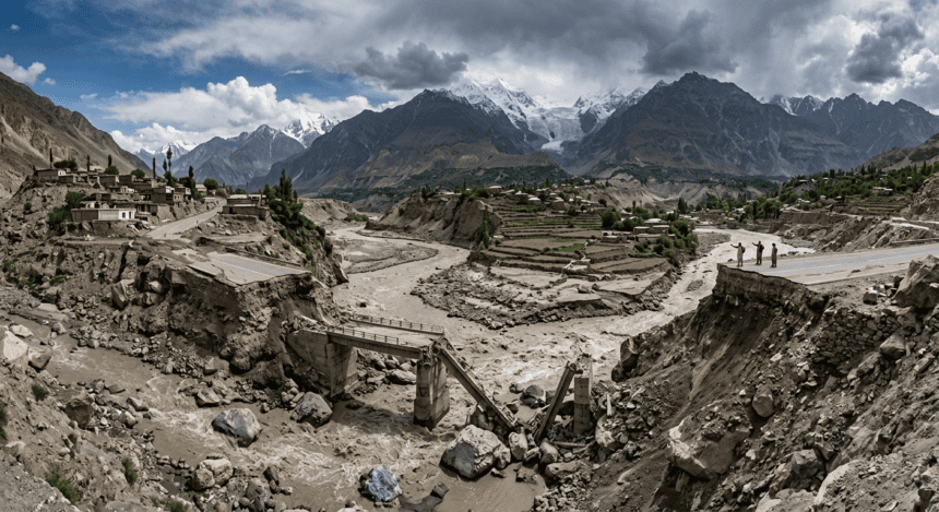 Flash Floods, GLOFs Sever Access to Dozens of Gilgit-Baltistan Villages