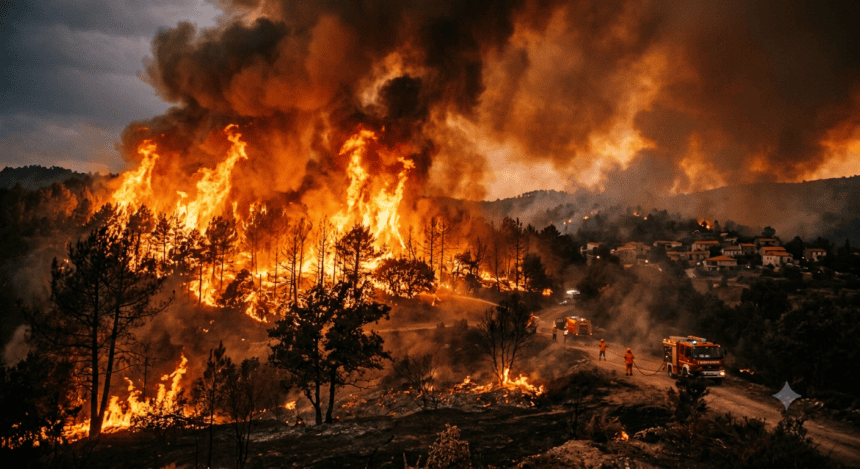 Europe’s Fire Season Stretches Resources as Heatwaves Persist