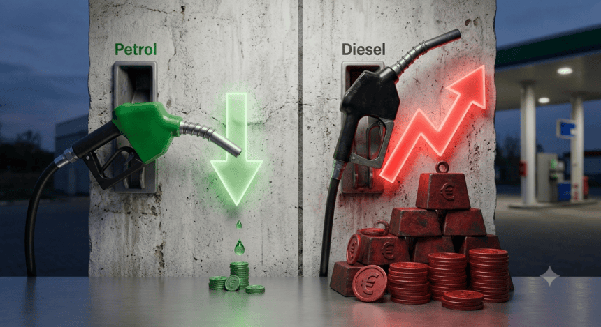 Govt cuts petrol price by 35 paisa, hikes diesel by Rs5.71