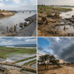 Chenab water levels recede to low; rain forecast for northern Punjab