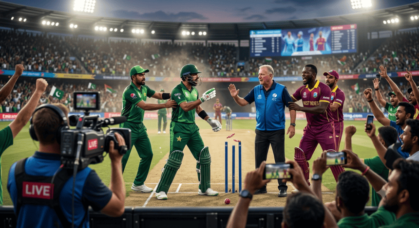 Viral Cricket Incident Prompts Cheating Allegations and Online Firestorm