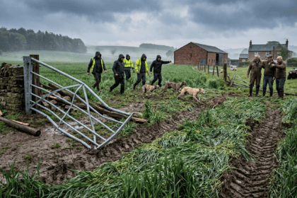 Rural terror: Gangs rampaging through farmland in illegal hare-coursing raids
