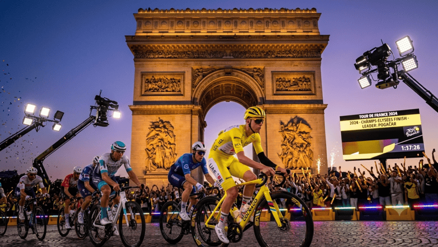 Tour de France Organisers Shorten Final Stage as Massive Wildfires Ravage Southwest France