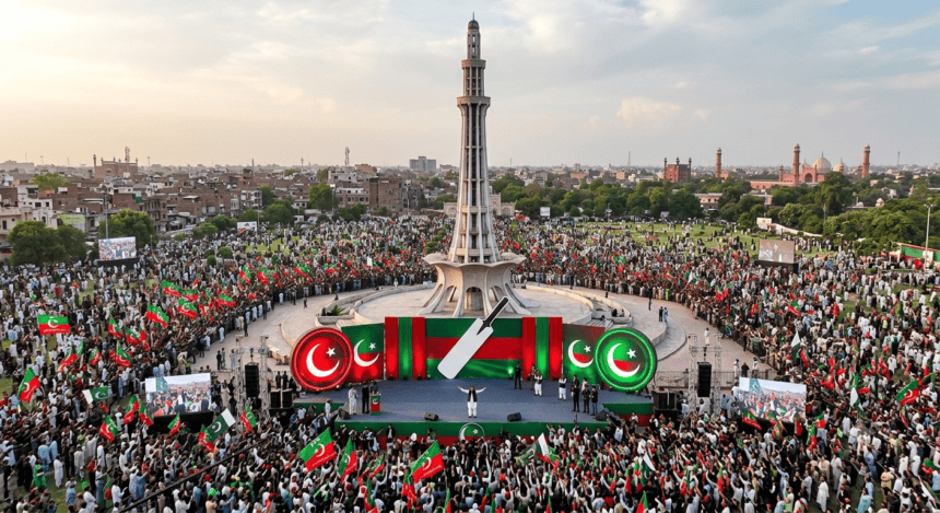 PTI Sets August 5 for Minar-e-Pakistan Power Show