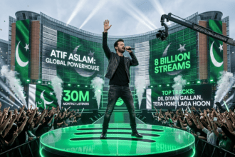 Atif Aslam’s Global Popularity Gets Major Spotify Boost