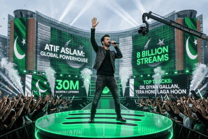 Atif Aslam’s Global Popularity Gets Major Spotify Boost