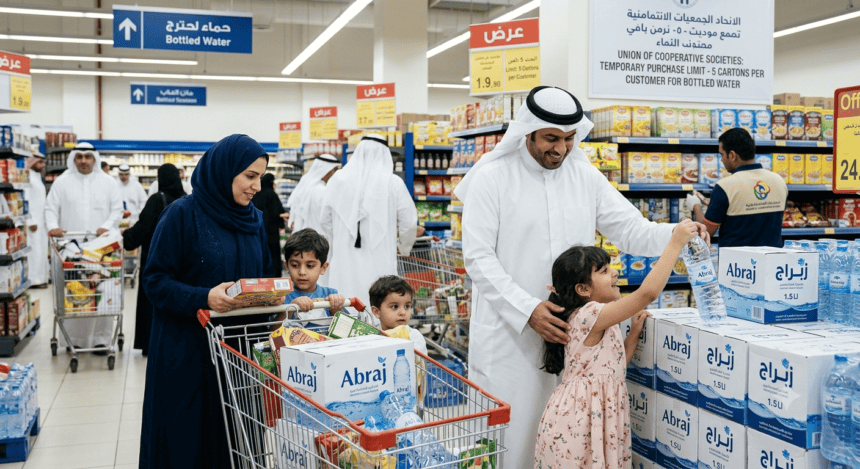 Kuwait Clarifies Bottled Water Purchase Limit Amid Hoarding Concerns