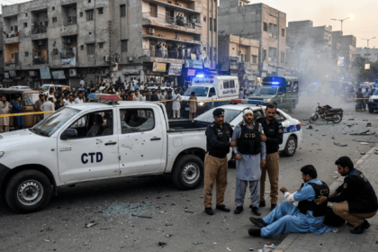 Two CTD officers wounded in Gulshan-e-Iqbal grenade attack
