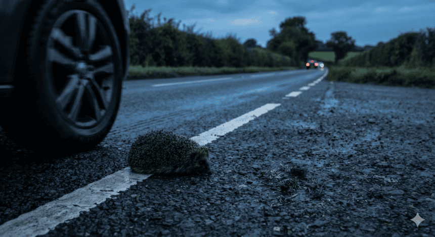 Hedgehog populations plummet as roadkill rates hit critical levels
