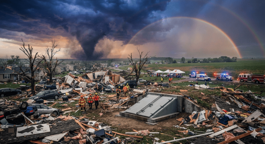 Powerful Tornadoes Leave Trail of Destruction, Experts Urge Preparedness