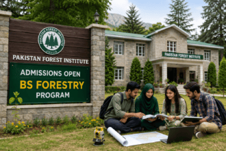 Pakistan Forest Institute Announces Admissions for BS Forestry Program