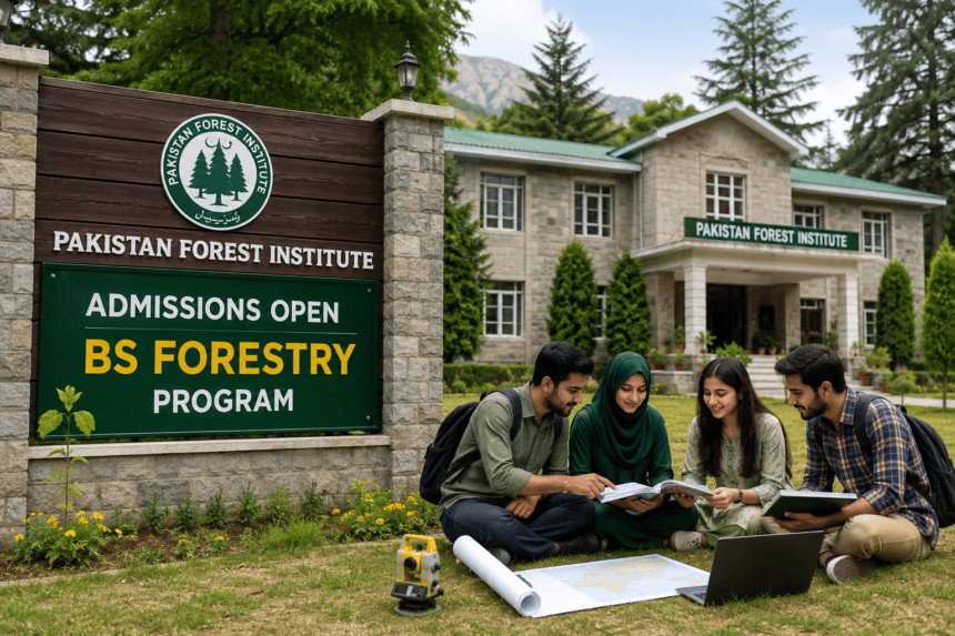 Pakistan Forest Institute Announces Admissions for BS Forestry Program