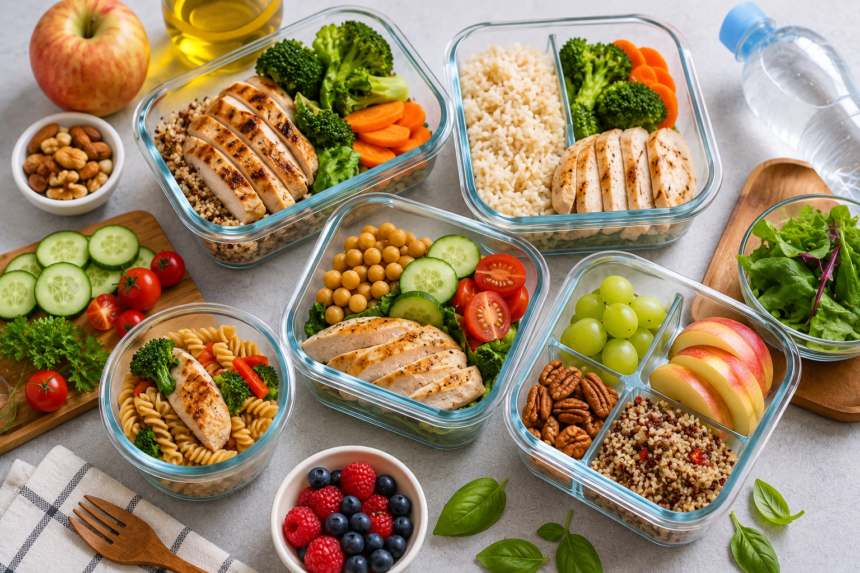 Weight Control: Easy Meal Prep Ideas and Safe Dieting Habits